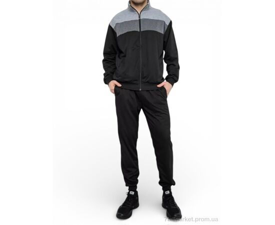 Фотография Спортивный костюм мужской Весна/осень 9160 mix (6 шт. р.сетка M-4XL) "Massmag" недорого оптом от прямого поставщика, изображение 3