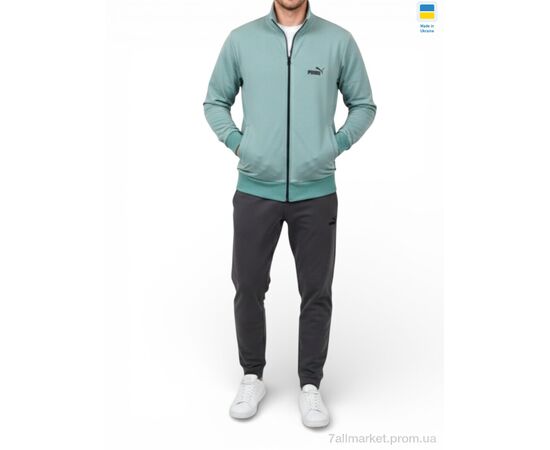 Фотография Кофта мужская Весна/осень 502PU морська хвиля (4 шт. р.сетка M-2XL) "Margo" недорого оптом от прямого поставщика, изображение 2