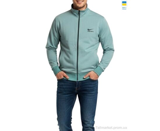 Фотография Кофта мужская Весна/осень 502NI морська хвиля (4 шт. р.сетка M-2XL) "Margo" недорого оптом от прямого поставщика, изображение 2