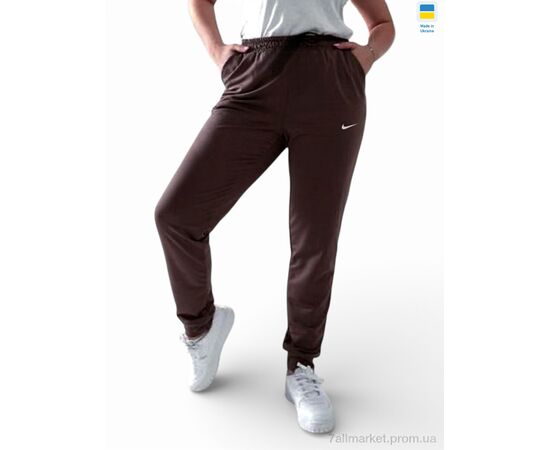 Фотография Спортивные брюки женские Весна/осень 100231NI шоколад (4 шт. р.сетка XL-4XL) "Sport style" недорого оптом от прямого поставщика, изображение 2