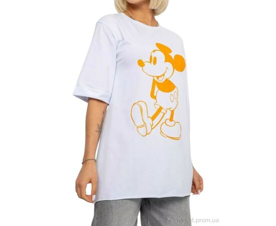 Фотография Футболка женская Лето 1023 білий (4 шт. р.сетка S-M) "Massmag" недорого оптом от прямого поставщика, изображение 2