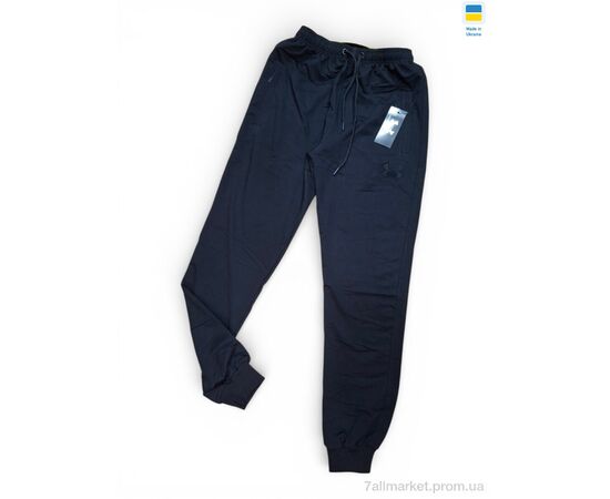 Фотография Спортивные брюки мужские Весна/осень 22UA чорний (5 шт. р.сетка 50-58) "Sport style" недорого оптом от прямого поставщика, изображение 2