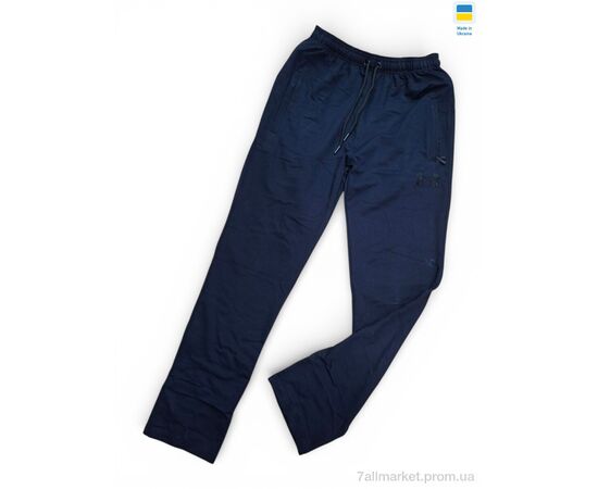 Фотография Спортивные брюки мужские Весна/осень 01UA т.синій (6 шт. р.сетка 48-58) "Sport style" недорого оптом от прямого поставщика, изображение 2