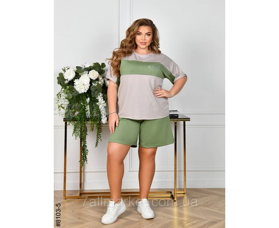 Фотография Спортивний костюм жіночий двонитка батал 54,56,58,60 (7цв) "NOWEMBER" недорого от прямого поставщика, изображение 6