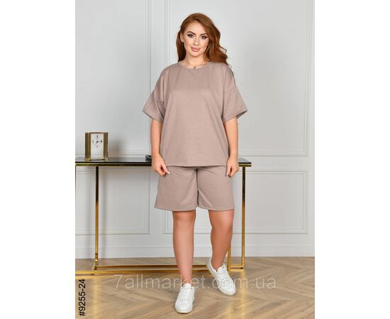 Фотография Спортивний костюм жіночий двонитка напівбатал 48,50,52,54 (9цв) "NOWEMBER" недорого от прямого поставщика, изображение 5