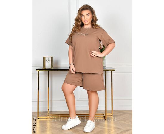 Фотография Спортивний костюм жіночий турецька двонитка батал 54,56,58 (9цв) "NOWEMBER" недорого от прямого поставщика, изображение 3