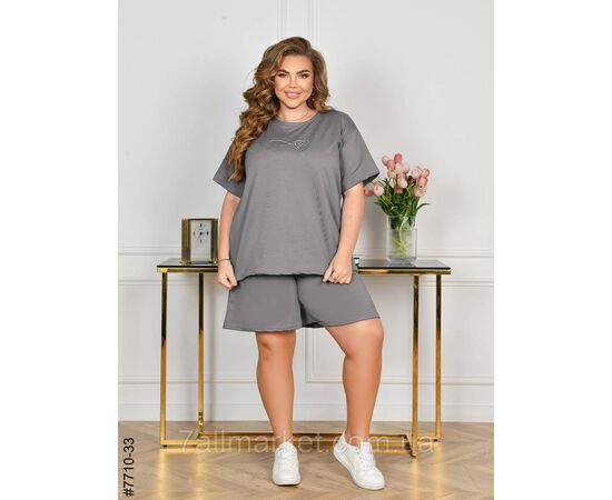 Фотография Спортивний костюм жіночий турецька двонитка батал 54,56,58 (9цв) "NOWEMBER" недорого от прямого поставщика, изображение 4