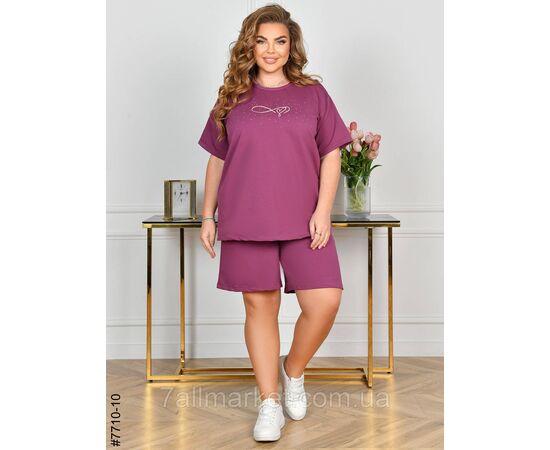 Фотография Спортивний костюм жіночий турецька двонитка батал 54,56,58 (9цв) "NOWEMBER" недорого от прямого поставщика, изображение 5