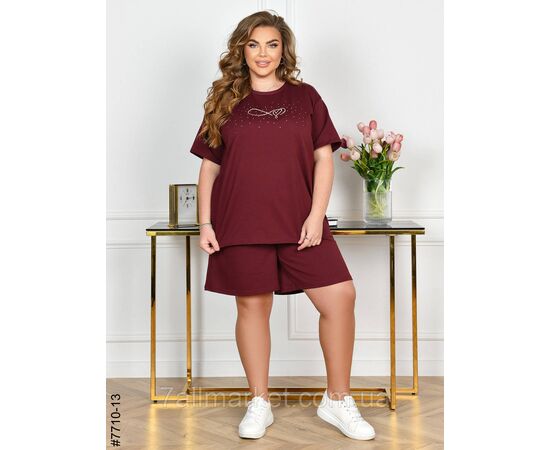 Фотография Спортивний костюм жіночий турецька двонитка батал 54,56,58 (9цв) "NOWEMBER" недорого от прямого поставщика, изображение 7