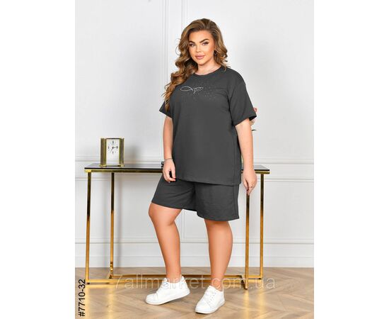 Фотография Спортивний костюм жіночий турецька двонитка батал 54,56,58 (9цв) "NOWEMBER" недорого от прямого поставщика, изображение 8