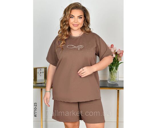 Фотография Спортивний костюм жіночий турецька двонитка батал 54,56,58 (9цв) "NOWEMBER" недорого от прямого поставщика, изображение 9