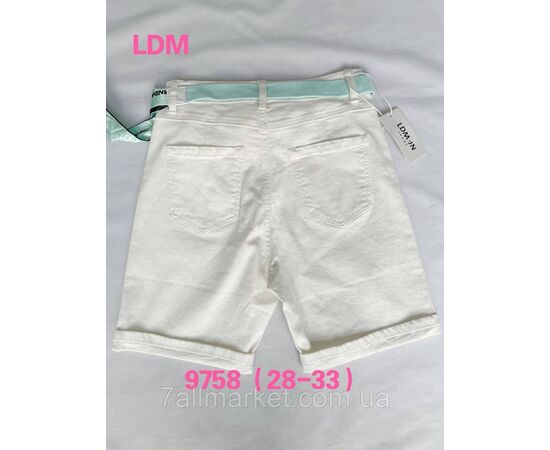 Фотография Шорты удлиненные с поясом размерный ряд 28,29,30,31,32,33 "PARTNERS" недорого от прямого поставщика, изображение 2