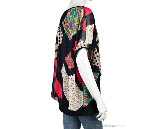 Фотография Женская блузка Лето B0106-2 (10899) pink (4 шт. р.сетка One size) "Obuvok" недорого оптом от прямого поставщика, изображение 2