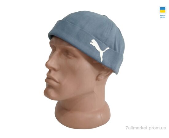 Кепка унісекс Весна/осінь 0636 джинс (4 шт. р.сітка56-60) "Mabi" недорого оптом від прямого постачальника, зображення 2