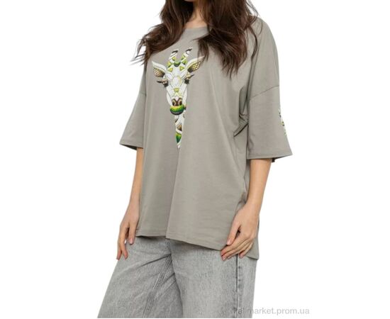 Футболка жіноча Літо 2012 сірий (4 шт. р.сіткаL-XL) "Massmag" недорого оптом від прямого постачальника, зображення 2