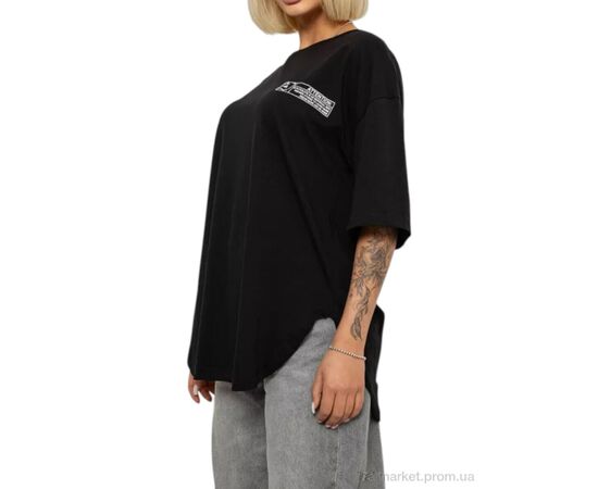 Футболка жіноча Літо 2017 чорний (4 шт. р.сіткаL-XL) "Massmag" недорого оптом від прямого постачальника, зображення 2