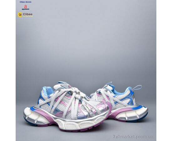 Фотография Кроссовки женские модные Весна/осень AD68037-1 pink-blue (5 пар р.36-40) "Clibee-Doremi" недорого оптом от прямого поставщика, изображение 2