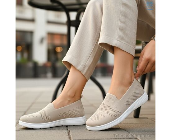 Сліпони жіночі тканинні Літо 2502-3 (8 пар р.37-42) "Kulada-UCSS-MD" недорого оптом від прямого постачальника, зображення 2