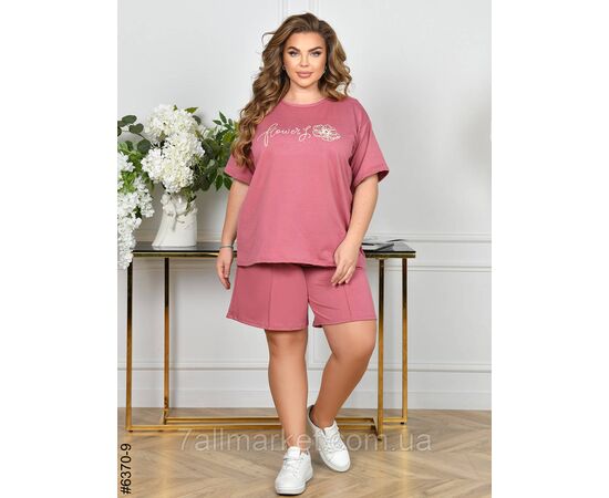 Фотография Спортивний костюм жіночий двонитка батал 54,56,58 (5цв) "NOWEMBER" недорого от прямого поставщика, изображение 5