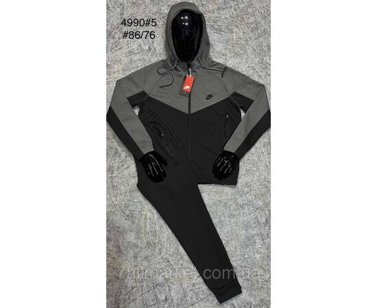 Спортивний костюм чоловічий розміри M-3XL (7кв) "PROSTOMEN" недорого від прямого постачальника, зображення 2