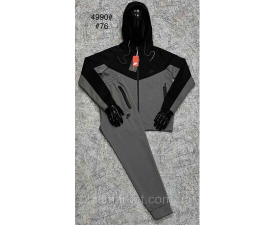 Спортивний костюм чоловічий розміри M-3XL (7кв) "PROSTOMEN" недорого від прямого постачальника, зображення 6