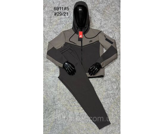 Спортивний костюм чоловічий на манжеті розміри L-4XL (5 кв) "PROSTOMEN" недорого від прямого постачальника, зображення 4