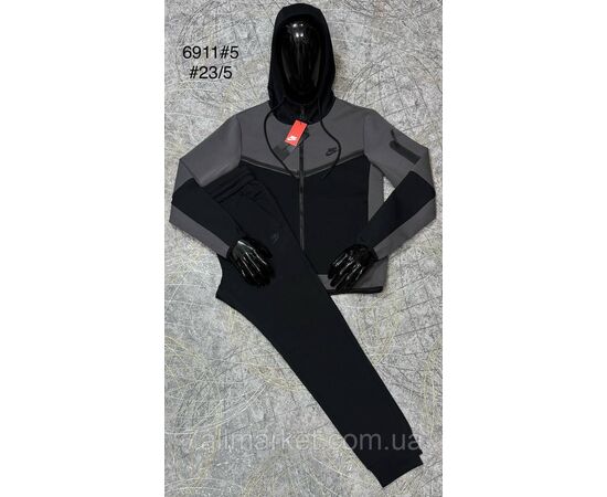 Спортивний костюм чоловічий на манжеті розміри L-4XL (5 кв) "PROSTOMEN" недорого від прямого постачальника, зображення 5