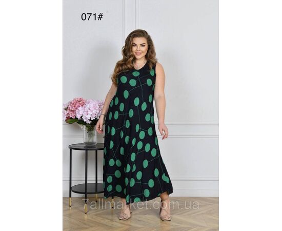 Фотография Сарафан женский молодёжный р-ры 58-62(микс) "FLOWER" купить недорого от прямого поставщика, изображение 4