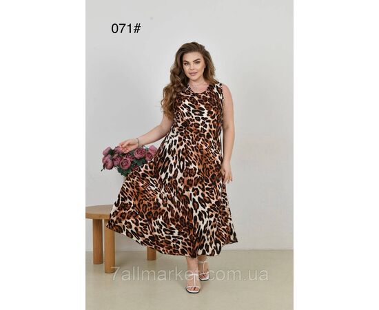 Фотография Сарафан женский молодёжный р-ры 58-62(микс) "FLOWER" купить недорого от прямого поставщика, изображение 3