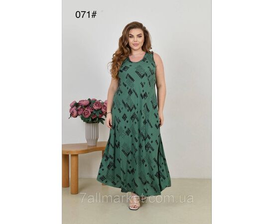 Фотография Сарафан женский молодёжный р-ры 58-62(микс) "FLOWER" купить недорого от прямого поставщика, изображение 5