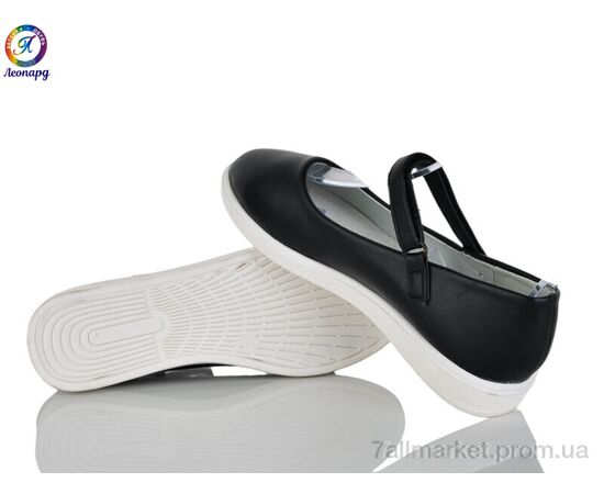 Балетки дитячі на дівчинку Весна/осінь 193-1 (8 пар р.32-37) "Леопард" недорого оптом від прямого постачальника, зображення 2