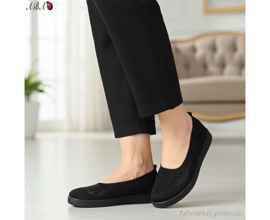 Балетки жіночі зручні Літо 5862-1 (8 пар р.36-41) "Aba" недорого оптом від прямого постачальника, зображення 2