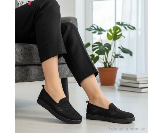 Сліпони жіночі тканинні Літо 5864-1 (8 пар р.36-41) "Aba" недорого оптом від прямого постачальника, зображення 2