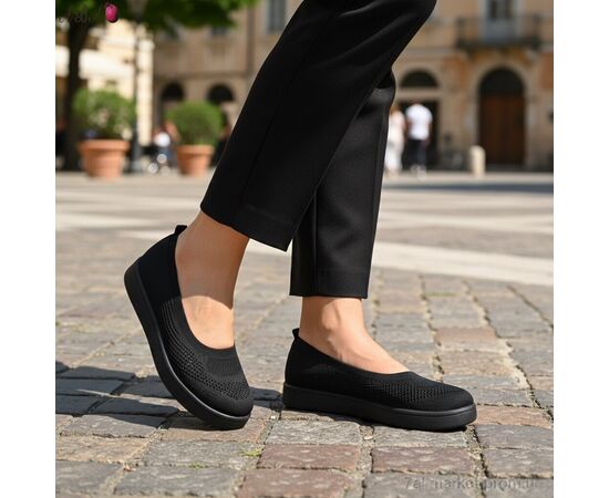 Балетки жіночі зручні Літо B5863-1 (8 пар р.40-43) "Aba" недорого оптом від прямого постачальника, зображення 2