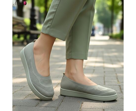 Фотография Балетки женские удобные Лето B5863-1-3 (8 пар р.40-43) "Aba" недорого оптом от прямого поставщика, изображение 2