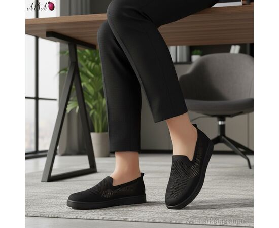 Фотография Слипоны женские тканевые Лето B5864-1 (8 пар р.40-43) "Aba" недорого оптом от прямого поставщика, изображение 2