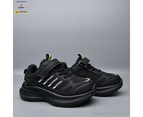 Фотография Кроссовки детские модные Весна/осень B313 black (6 пар р.27-32) "Clibee-Doremi" недорого оптом от прямого поставщика, изображение 2