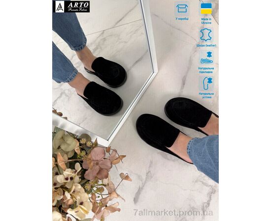 Фотография Шлепки женские облегченные Лето 124 чорний з. (8 пар р.36-41) "ARTO" недорого оптом от прямого поставщика, изображение 3