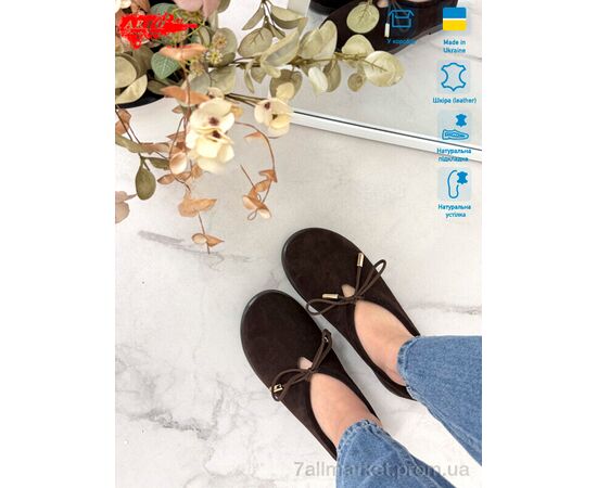 Фотография Шлепки женские облегченные Лето 518 корич.з. (8 пар р.36-41) "ARTO" недорого оптом от прямого поставщика, изображение 3