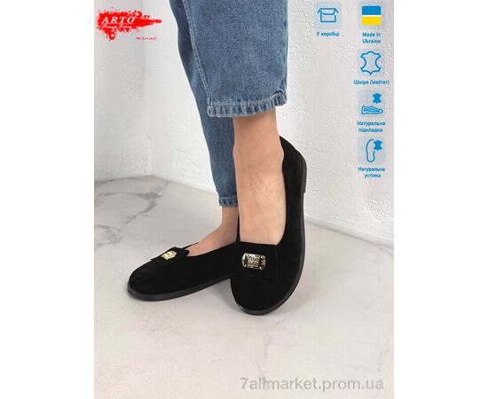 Фотография Шлепки женские облегченные Лето 073 чорний з. (8 пар р.36-41) "ARTO" недорого оптом от прямого поставщика, изображение 3