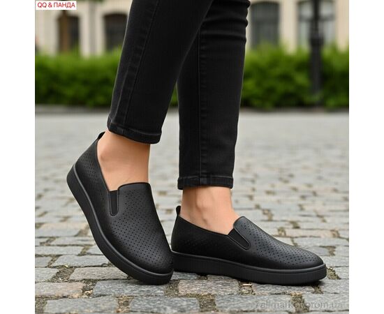 Фотография Слипоны женские тканевые Лето B5861-1 (8 пар р.40-43) "QQ&Панда" недорого оптом от прямого поставщика, изображение 2