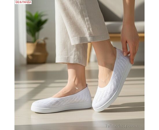 Фотография Балетки женские удобные Лето 5862-1-1 (8 пар р.36-41) "QQ&Панда" недорого оптом от прямого поставщика, изображение 2