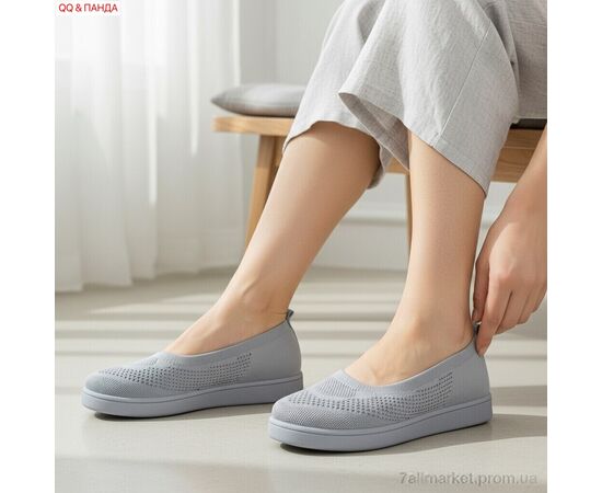Фотография Балетки женские удобные Лето 5863-1-5 (8 пар р.36-41) "QQ&Панда" недорого оптом от прямого поставщика, изображение 2