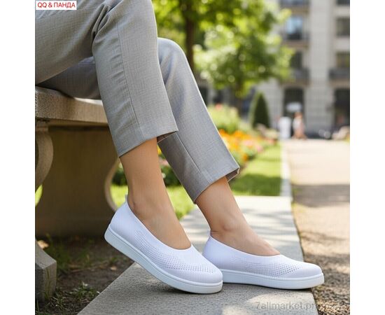 Фотография Балетки женские удобные Лето B5863-1-1 (8 пар р.40-43) "QQ&Панда" недорого оптом от прямого поставщика, изображение 2