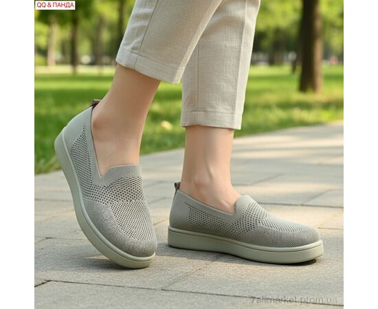 Фотография Слипоны женские тканевые Лето B5864-1-3 (8 пар р.40-43) "QQ&Панда" недорого оптом от прямого поставщика, изображение 2