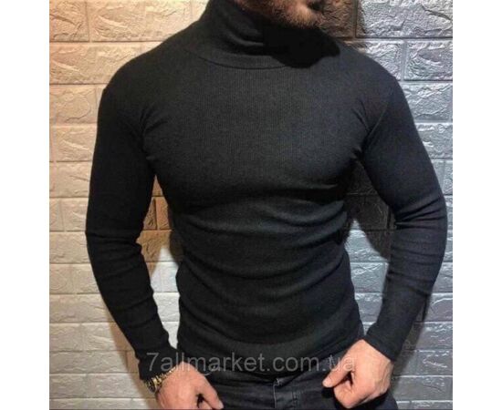 Гольф чоловічий кашеміровий із закотом розмір занив 44-54 (9 кв) "MODY" купити недорого від прямого постачальника, зображення 3