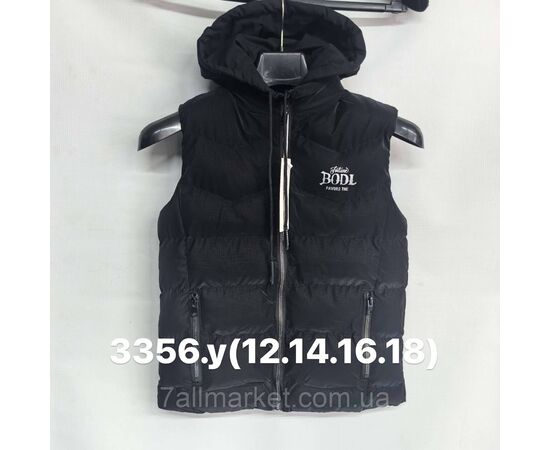 Фотография Жилетка детская демисезонная/двухстронняя на мальчика 6-11лет (3цв) "FUDIAO"недорого от прямого поставщика, изображение 3