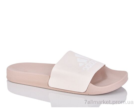 Фотография Шлепки женские облегченные Лето J001-7 бежевий (10 пар р.36-41) "DeMur" недорого оптом от прямого поставщика, изображение 2