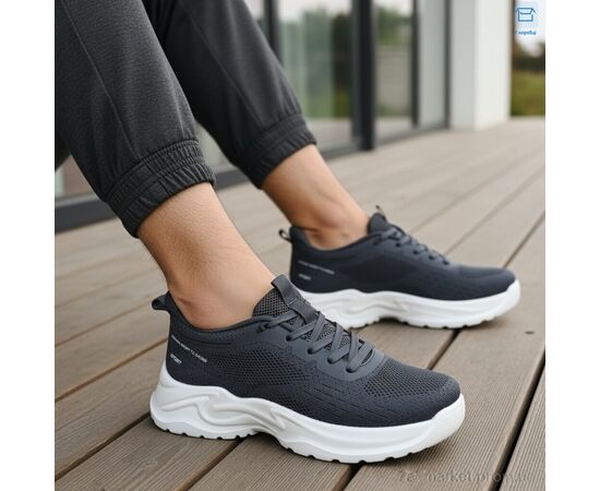 Кросівки чоловічі модні Весна/осінь 2605-2 (8 пар р.40-45) "Kulada-UCSS-MD" недорого оптом від прямого постачальника, зображення 3