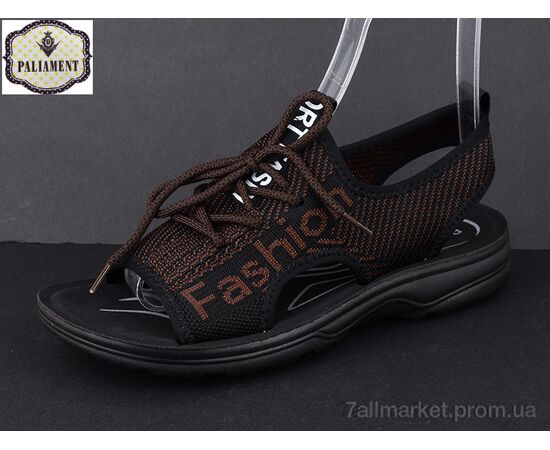 Сандалії чоловічі літні Літо A636-3 (8 пар р.40-45) "PALIAMENT" недорого оптом від прямого постачальника, зображення 2